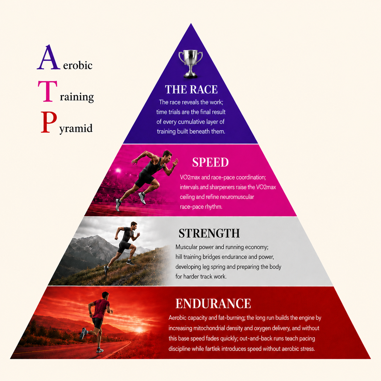 Lydiard training pyramid
