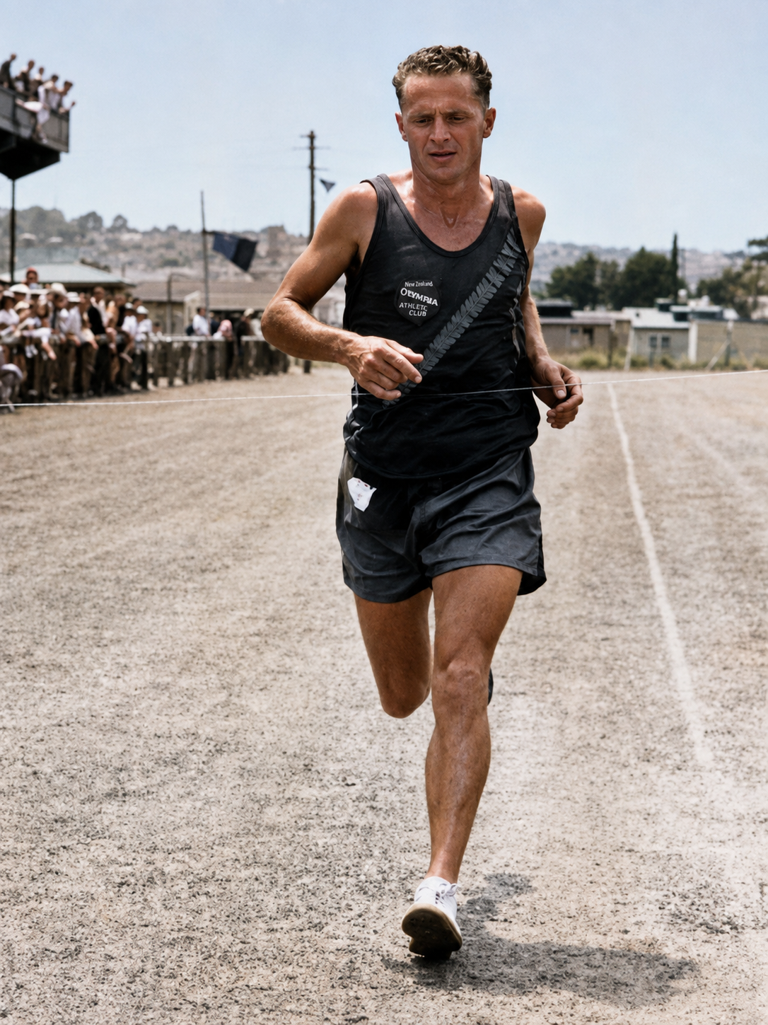 Arthur Lydiard out running